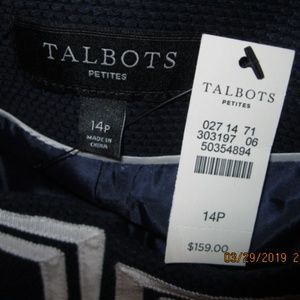 women's talbot's blazer